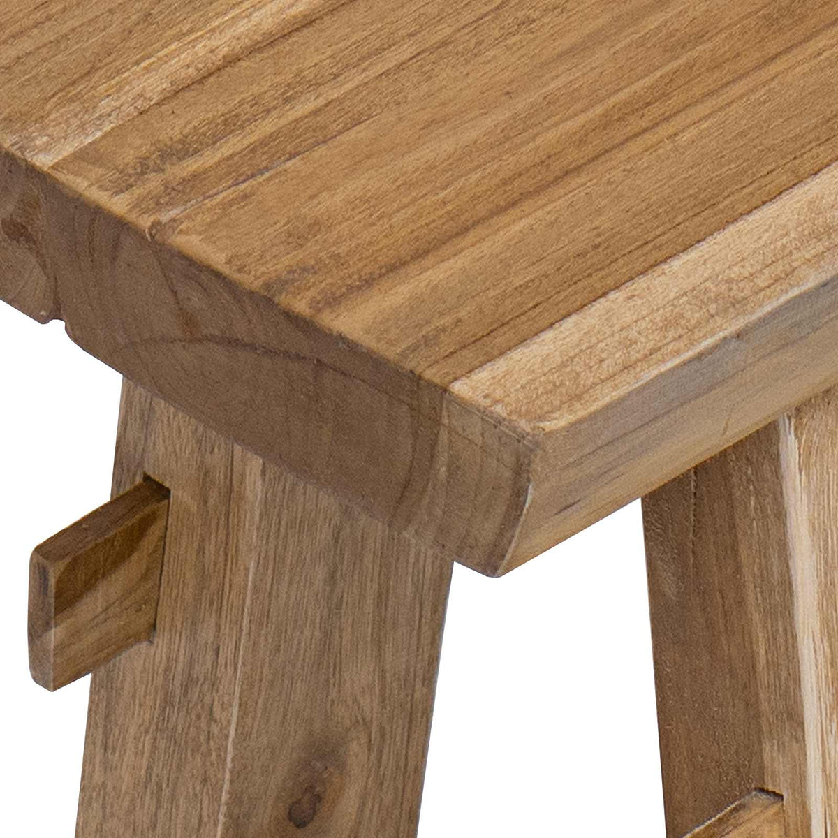 bænk Naturfarvet 100 x 29 x 43,5 cm Massiv Teaktræ