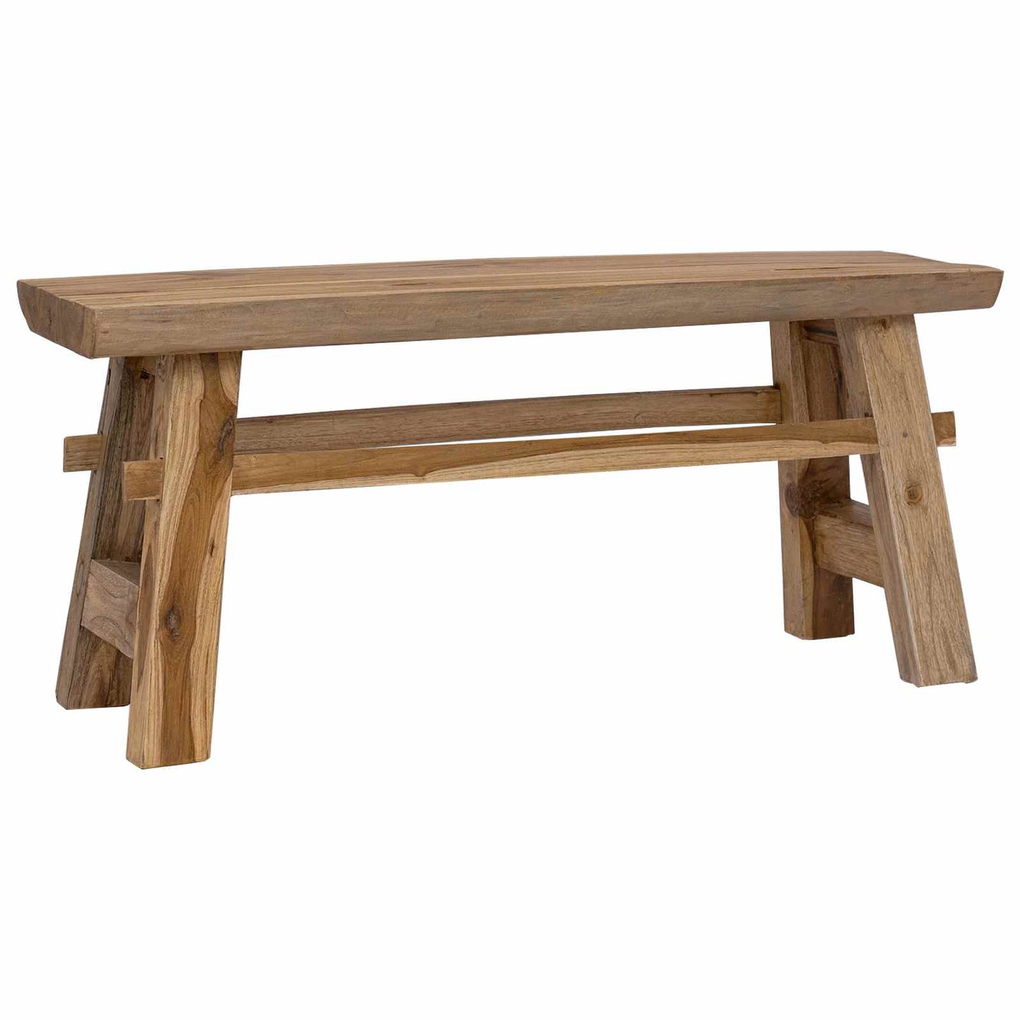 bænk Naturfarvet 100 x 29 x 43,5 cm Massiv Teaktræ