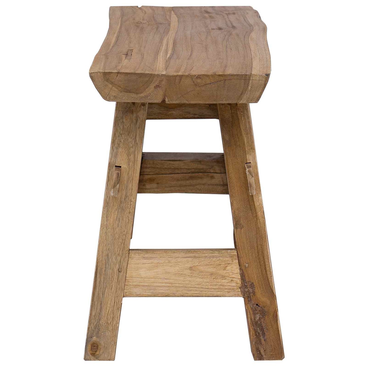 bænk Naturfarvet 100 x 29 x 43,5 cm Massiv Teaktræ