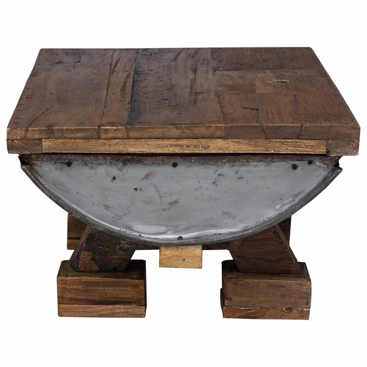 Sofabord Naturfarvet 90 x 50 x 35 cm træ