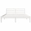 Sengestel Hvid 225,5 x 145,5 x 69,5 cm Massivt fyrretræ