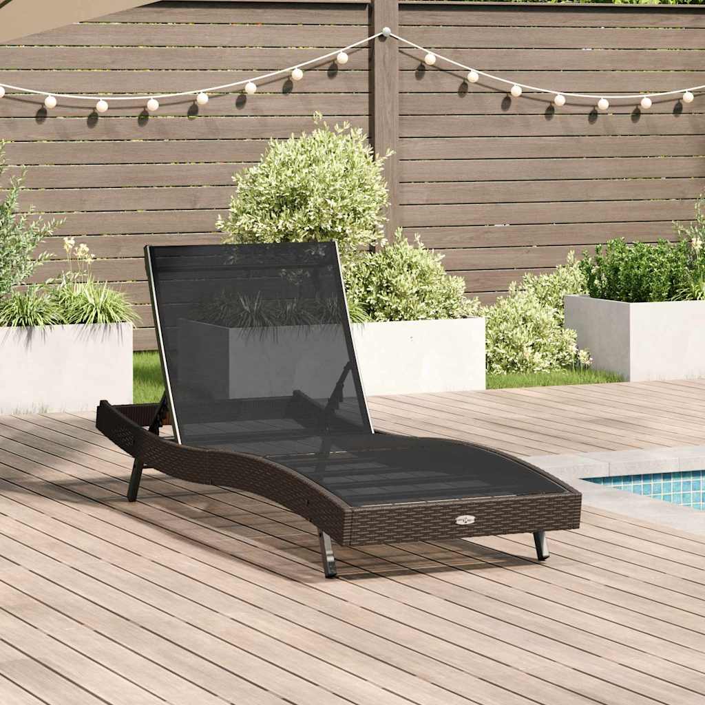 Solstol 197 x 70 x 82 cm polyrattan