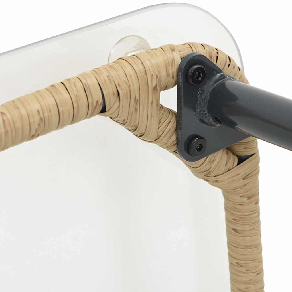 Havemøbel Bord Naturfarvet 80 x 40 x 45 cm polyrattan