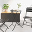 Havemøbel Bord Antracit 50 x 50 x 72 cm Metal