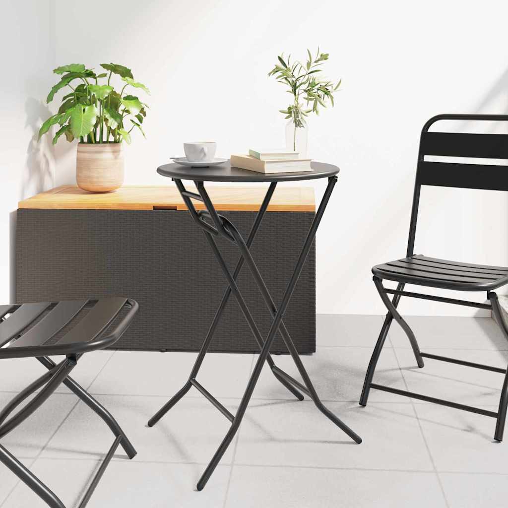 Havemøbel Bord Antracit 50 x 50 x 72 cm Metal