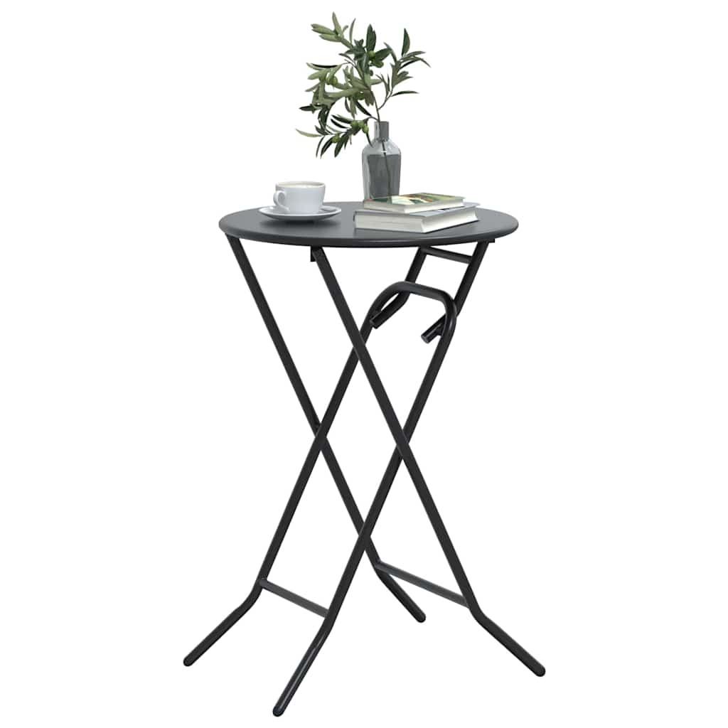 Havemøbel Bord Antracit 50 x 50 x 72 cm Metal