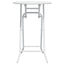 Havemøbel Bord Hvid 50 x 50 x 72 cm Metal