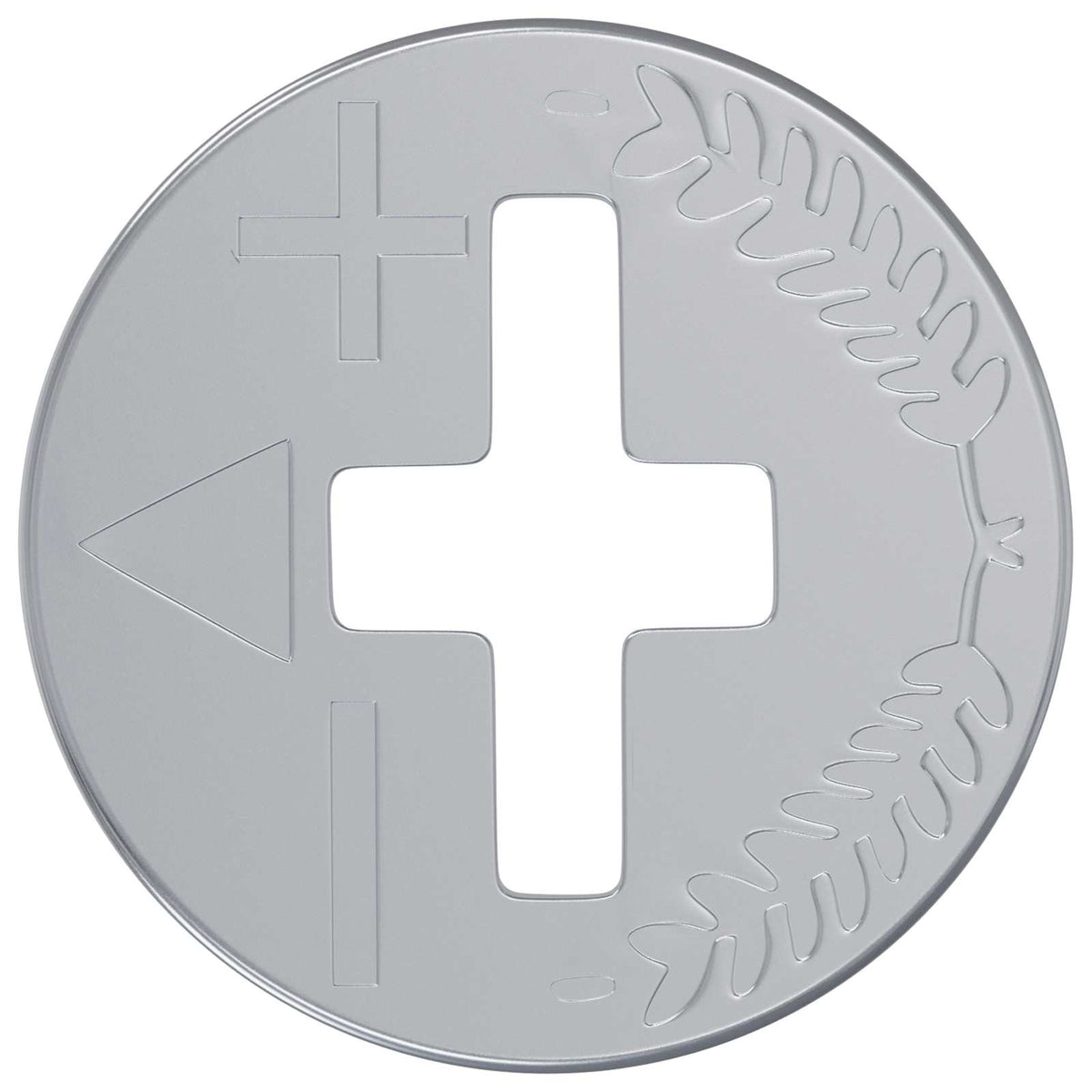 Kam Lås Skruer 12 stk. Sølv 12 x 10 mm Metal