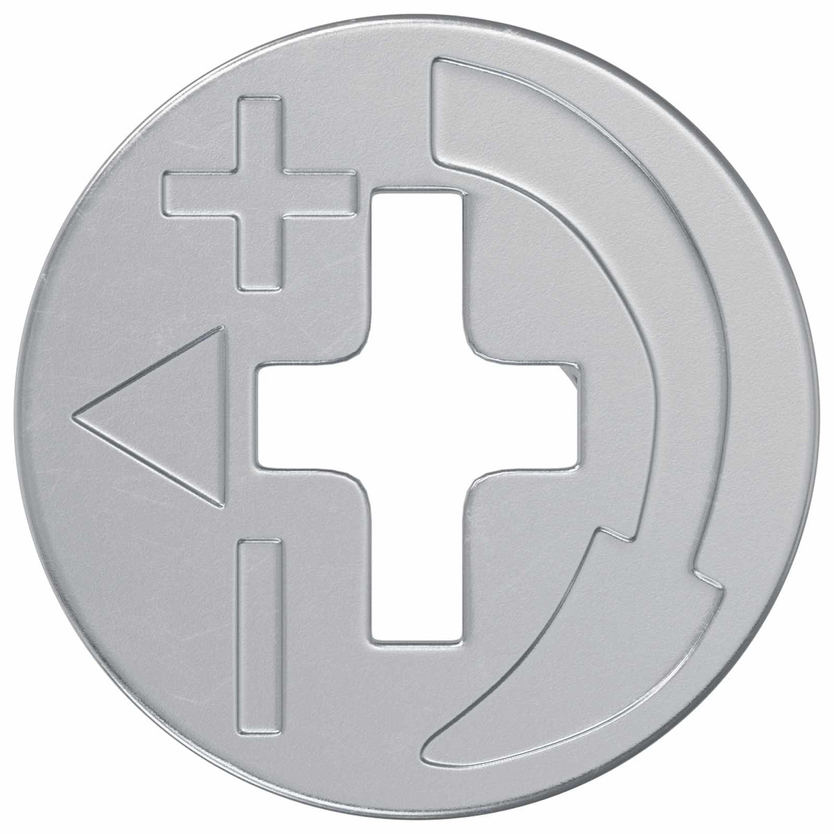 Kam Lås Skruer 12 stk. Sølv 15 x 11,5 mm Metal