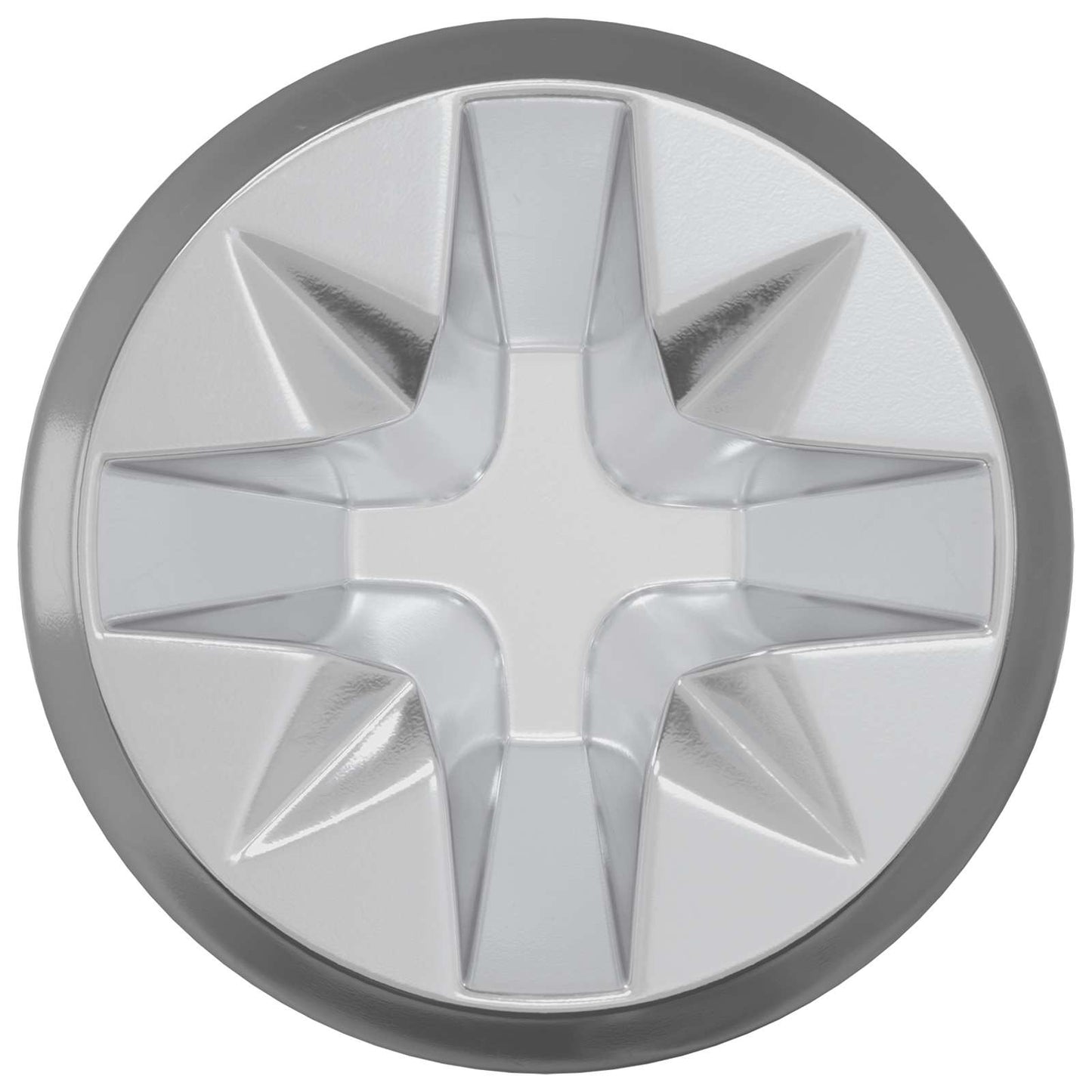 Kam Lås Skrue 12 stk. Sølv og Sort M6 x 40 mm Metal