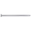 Møbelskruer 2 stk. Sølv M6 x 120 mm Stål