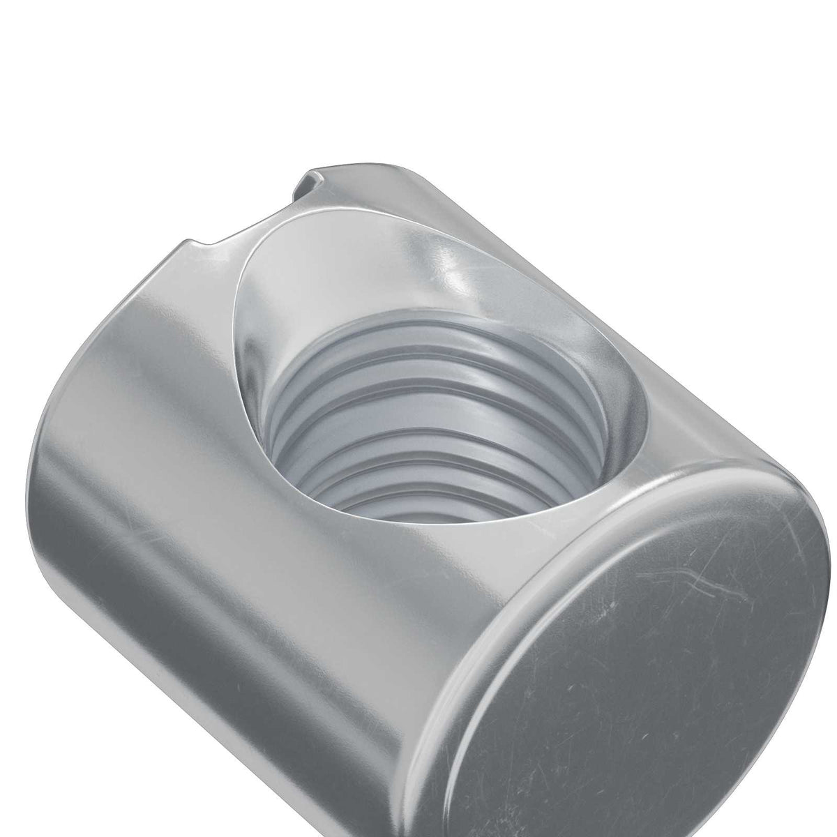 Tønde møtrikker 4500 stk. Sølv M6 x 12 mm Metal