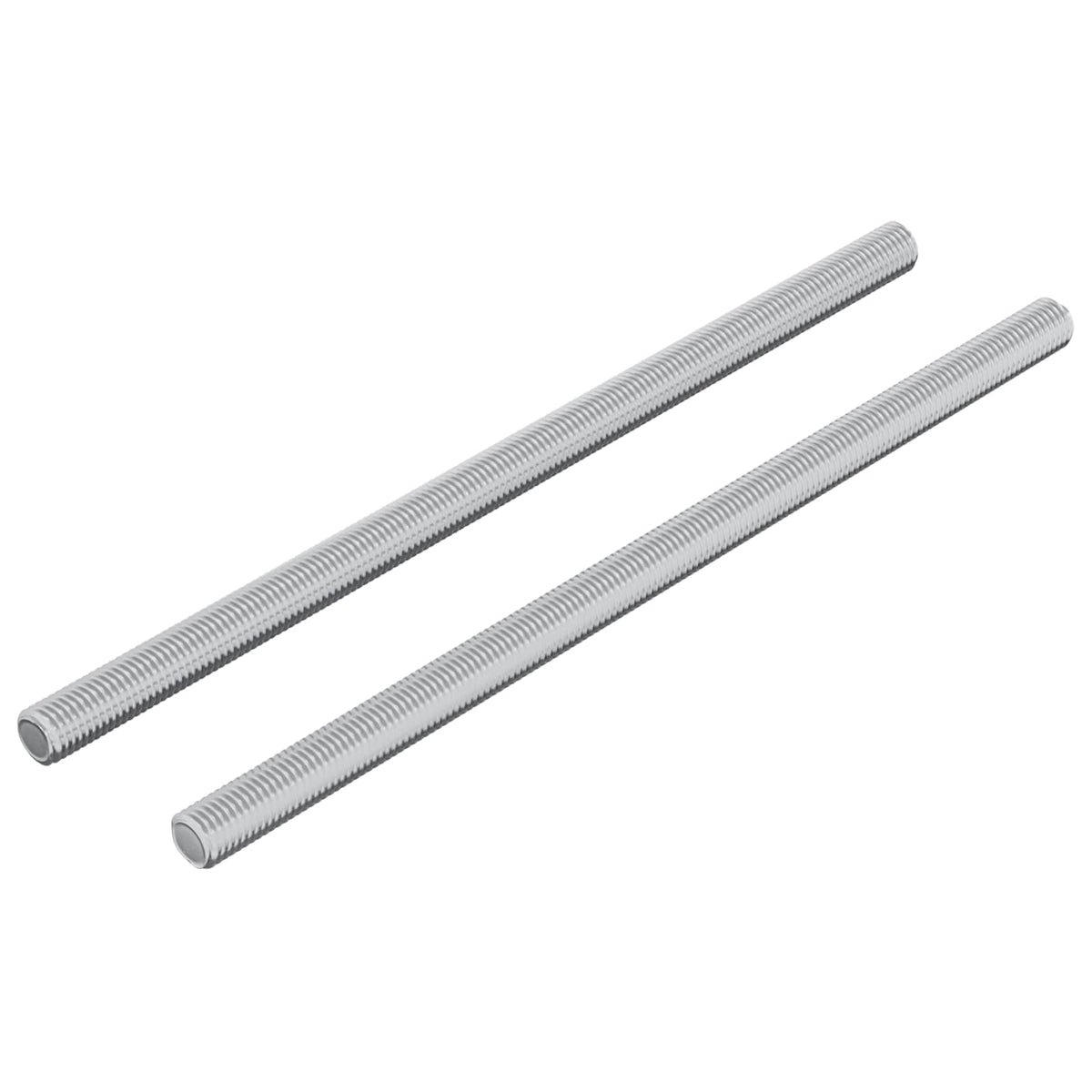 Gevind Stang 2 stk. Sølv 6 x 120 mm Stål