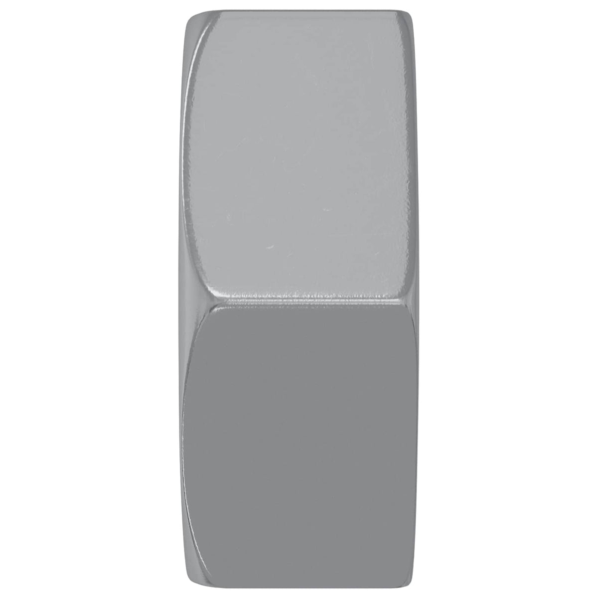 Sekskantmøtrik 12 stk. Sølv M6 Metal