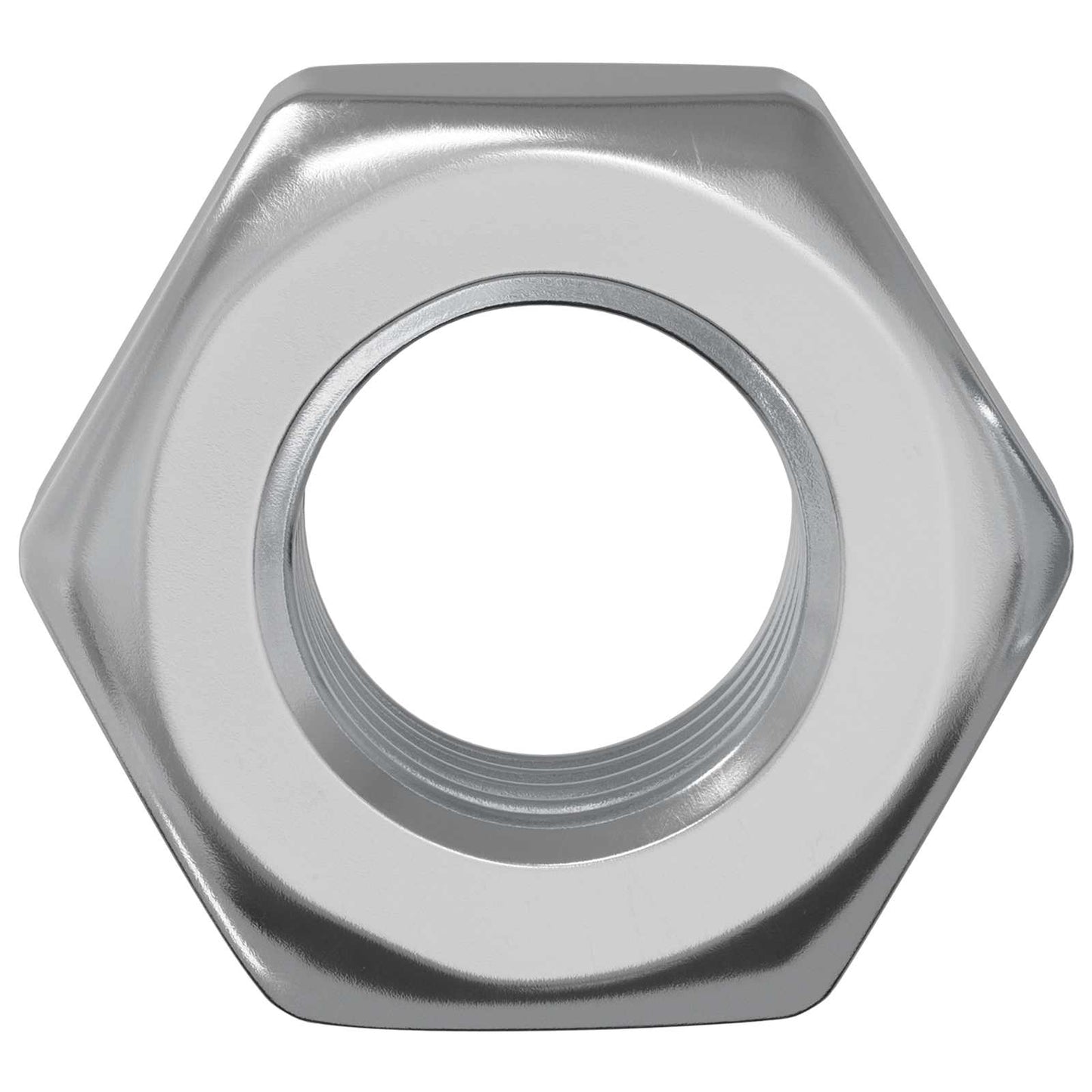Sekskantmøtrik 2 stk. Sølv m8 Metal