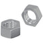 Sekskantmøtrik 2 stk. Sølv M6 Metal