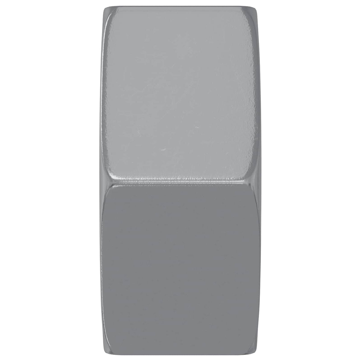 Sekskantmøtrik 2 stk. Sølv M6 Metal