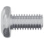 Låseskrue Ensfarvet 2 stk. Sølv M6 x 12 mm Stål