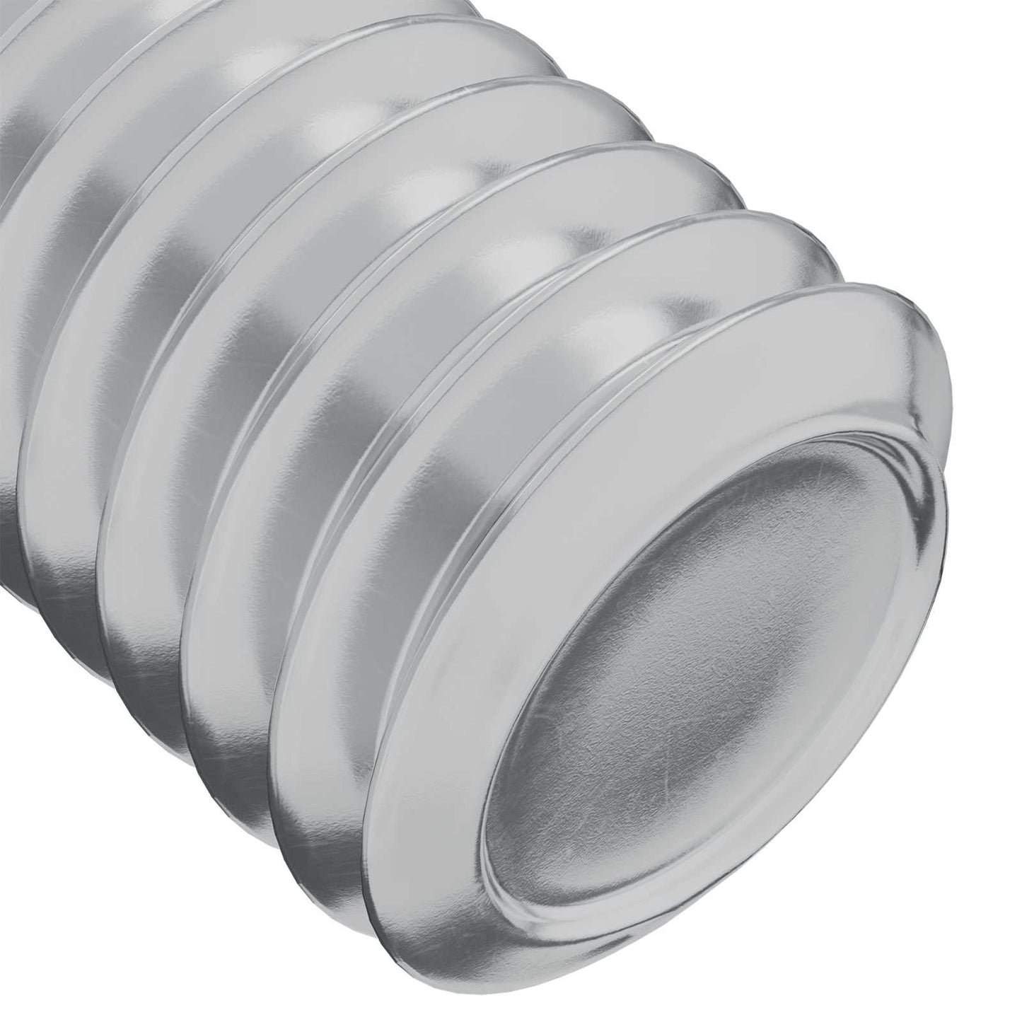 Låseskrue Ensfarvet 2 stk. Sølv M6 x 30 mm Stål
