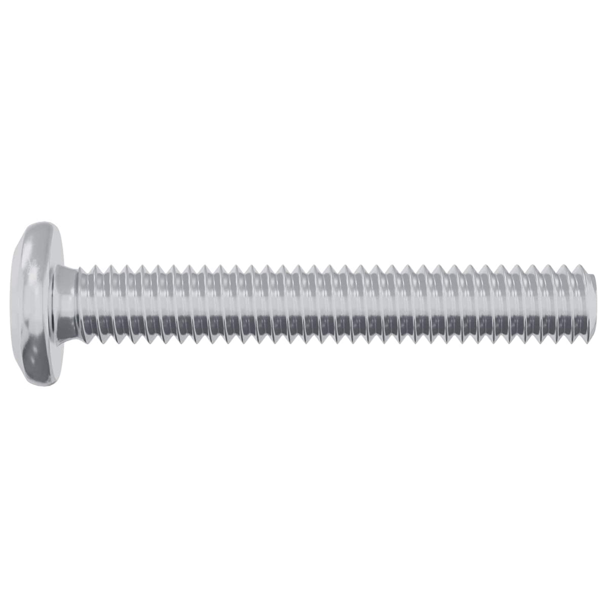 Låseskrue Ensfarvet 2 stk. Sølv M6 x 35 mm Stål
