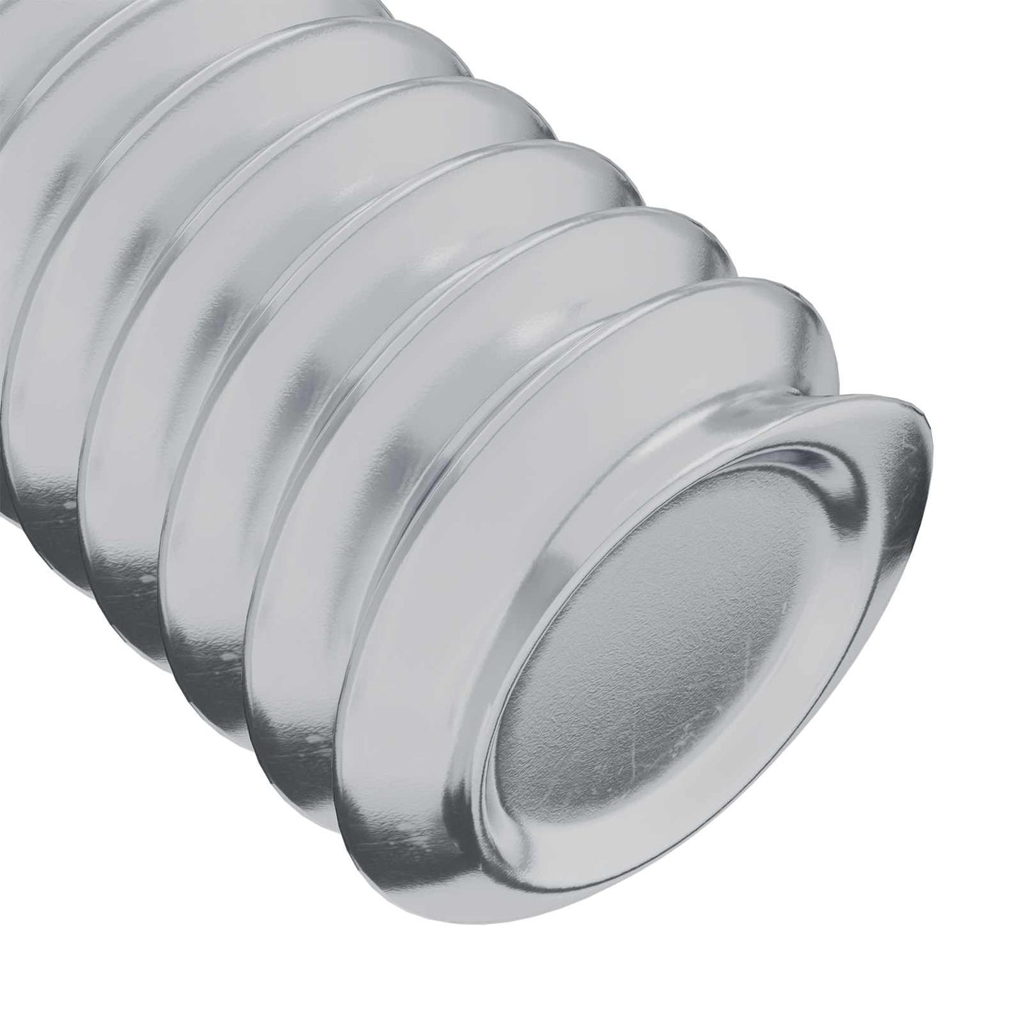 Låseskrue Ensfarvet 12 stk. Sølv M6 x 35 mm Stål