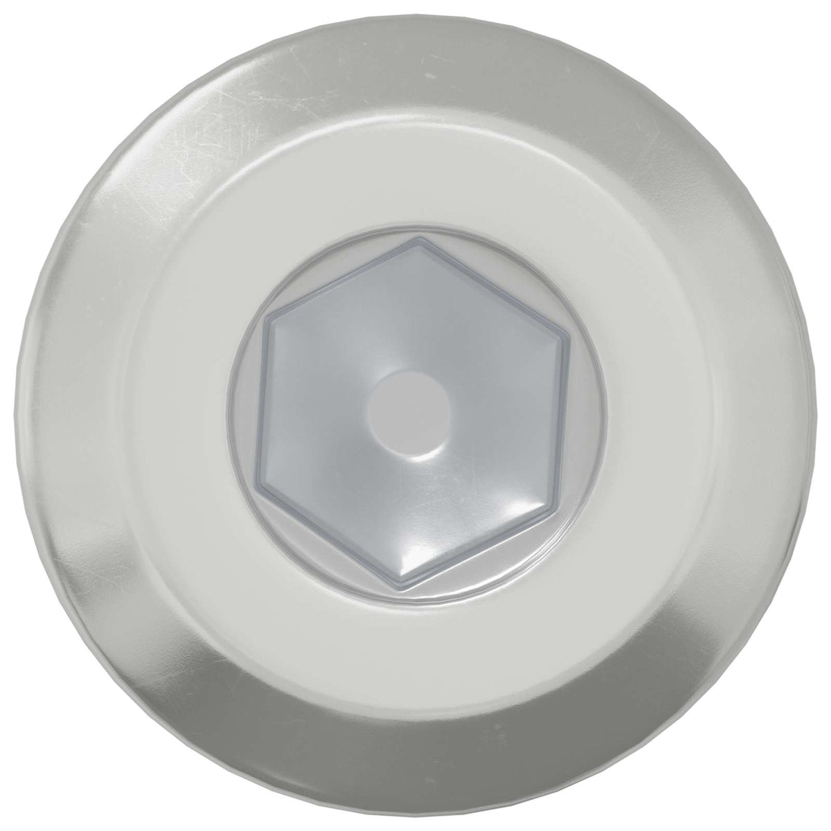 Hovedlås Skrue 2 stk. Sølv M6 x 15 mm Stål