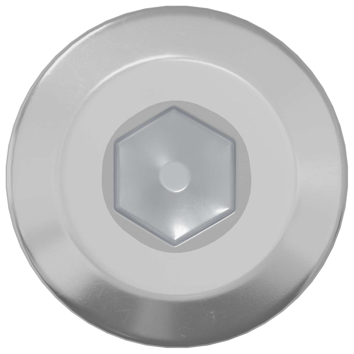 Hovedlås Skrue 12 stk. Sølv M6 x 35 mm Stål