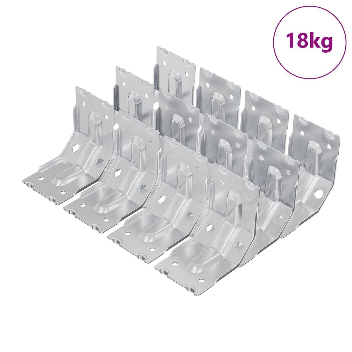 Beslag 212 Zinkbelagt 106 x 55 x 1,5mm Stål