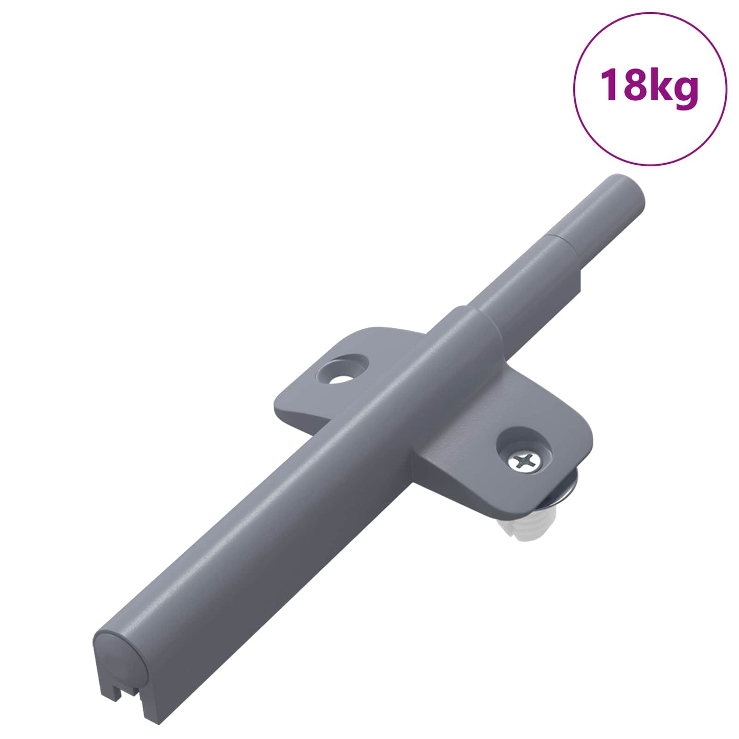 Blød luk damper 1161 stk. Grå 125 x 47 x 15 mm PP