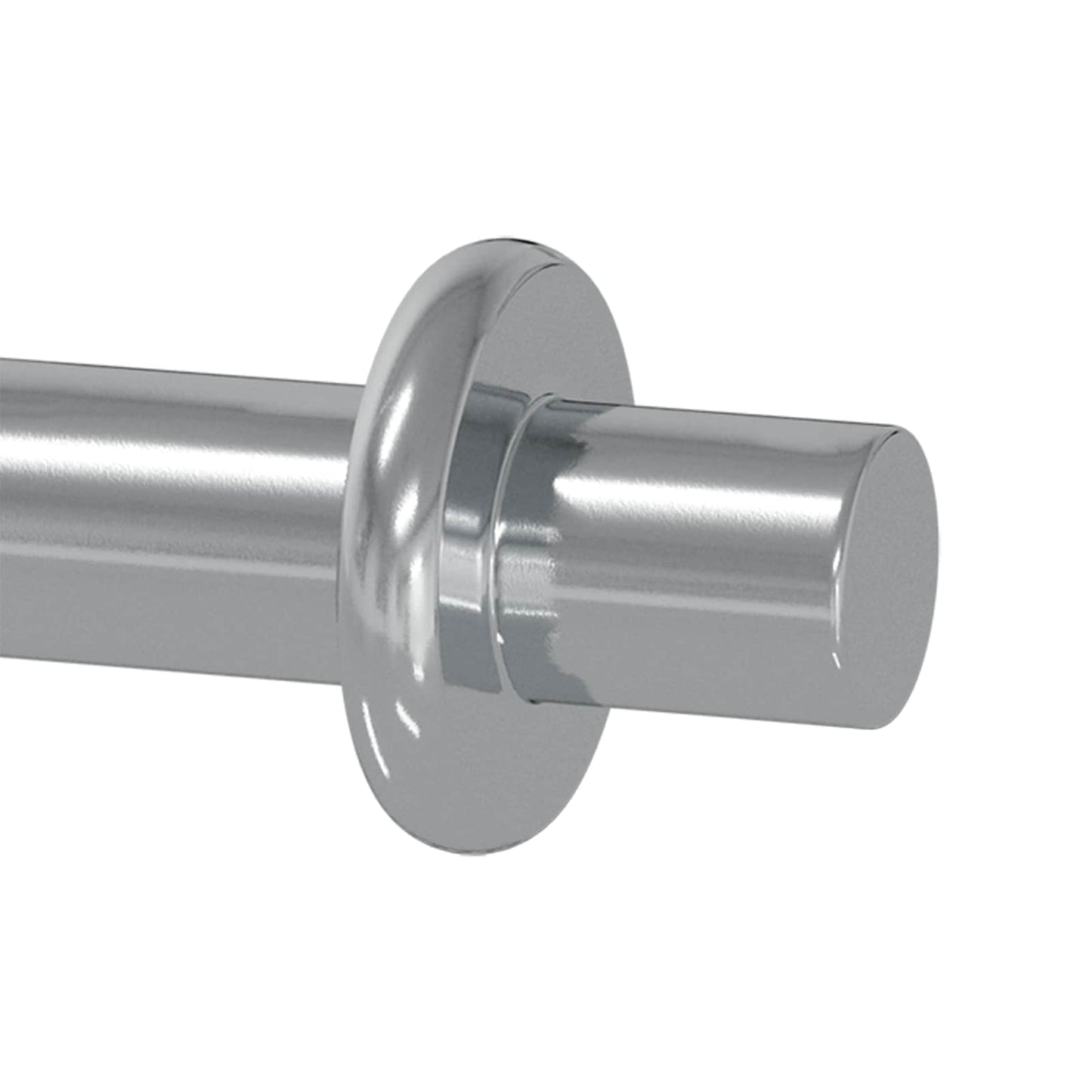 Hylde Peg 2 stk. Sølv 8,6 x 8,6 x 14,6 mm Stål