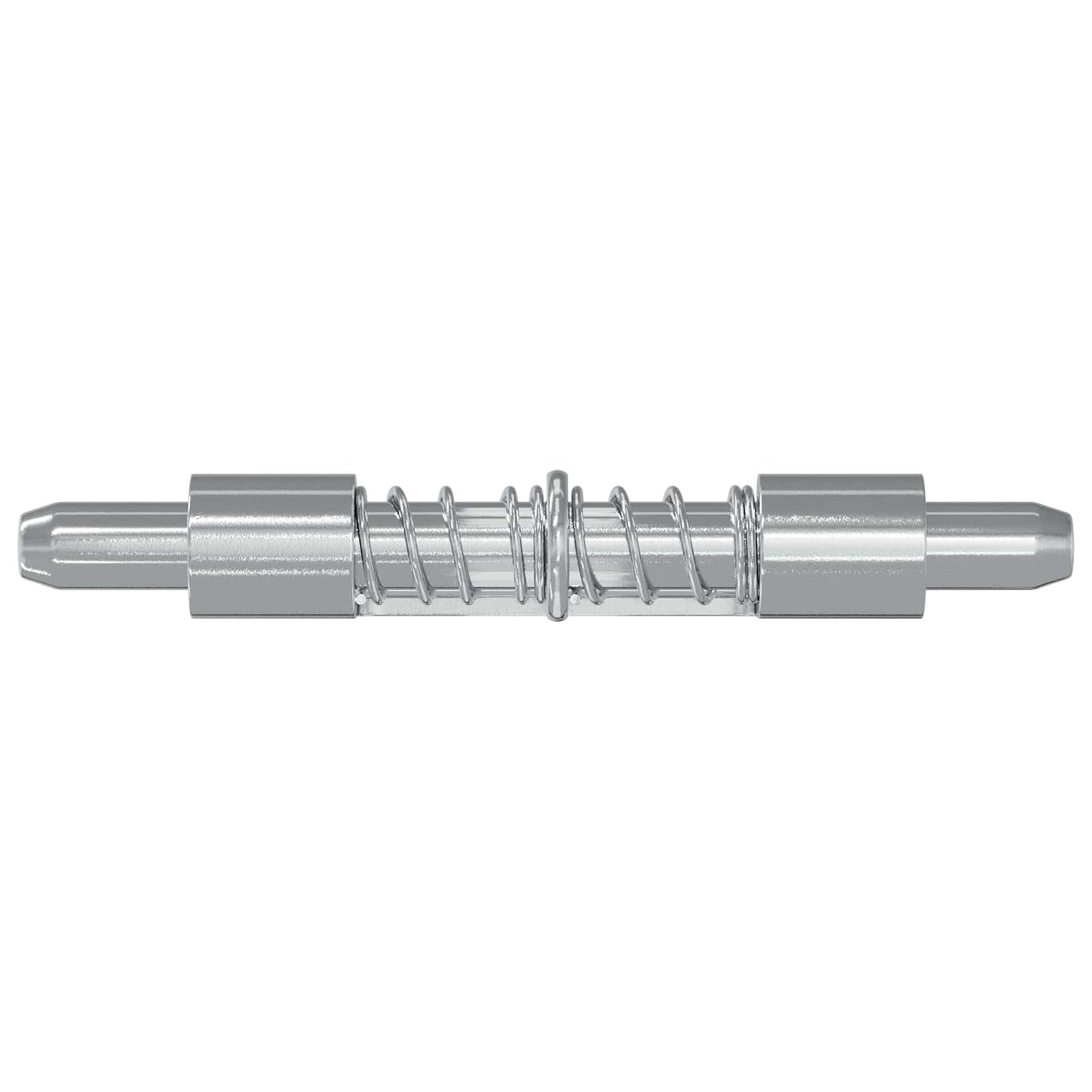 Lås 2 stk. Sølv 46 x 17 x 1,2 mm Stål