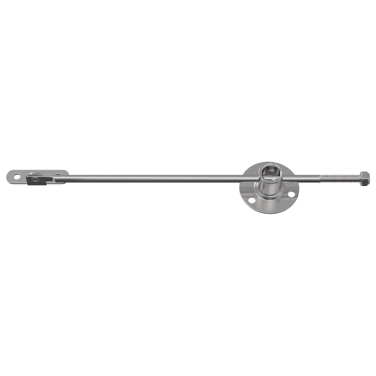 Pull Rod Hinge 2 pcs Sølv 190 mm Jern