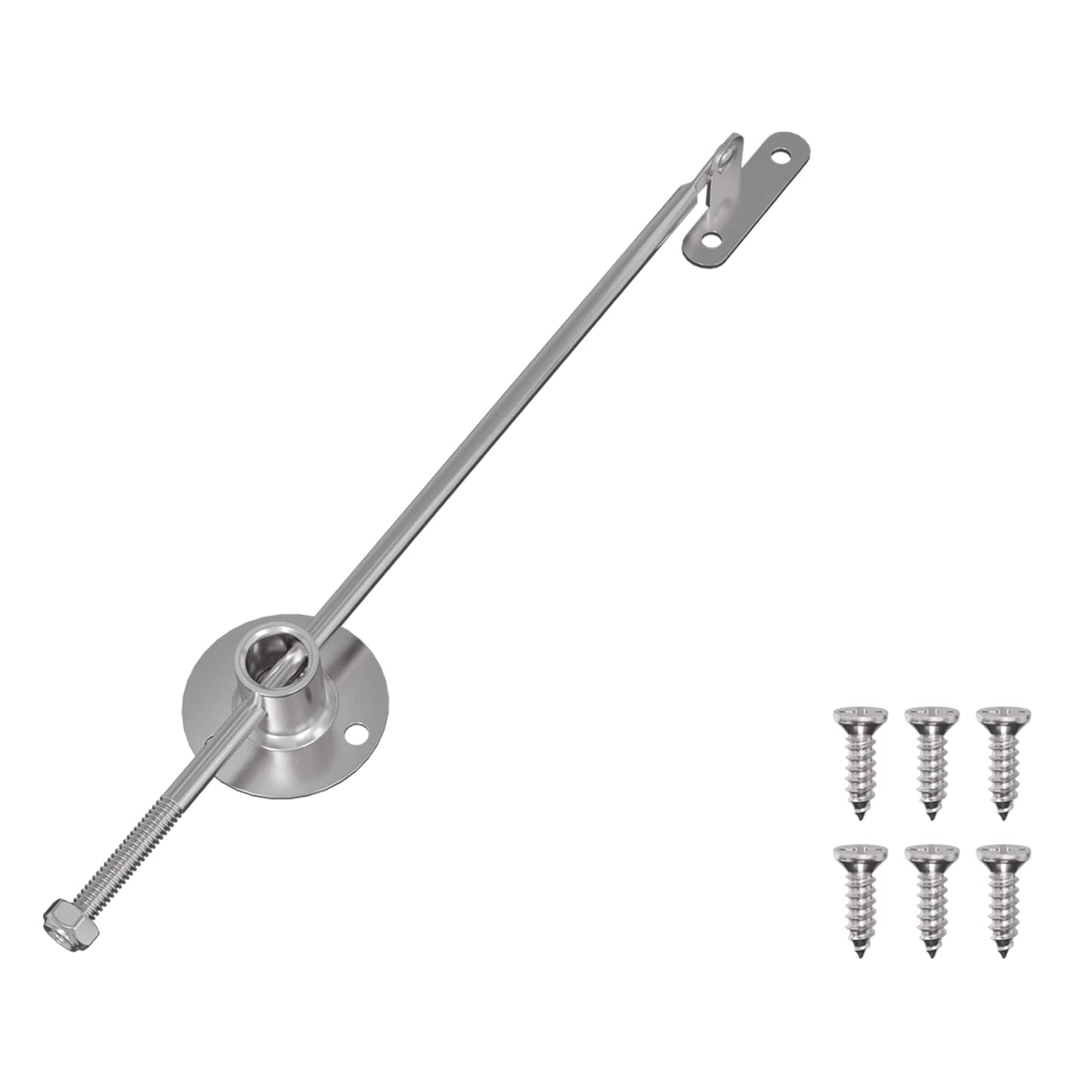 Pull Rod Hinge 12 stk. Sølv 190 mm Metal