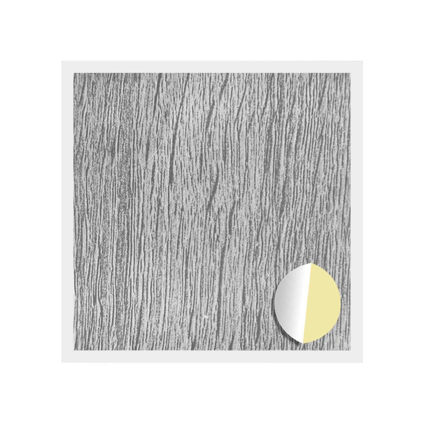 Klæbende Skrue Cover 12 stk. Grå Sonoma Ø 20 x 0,5 mm