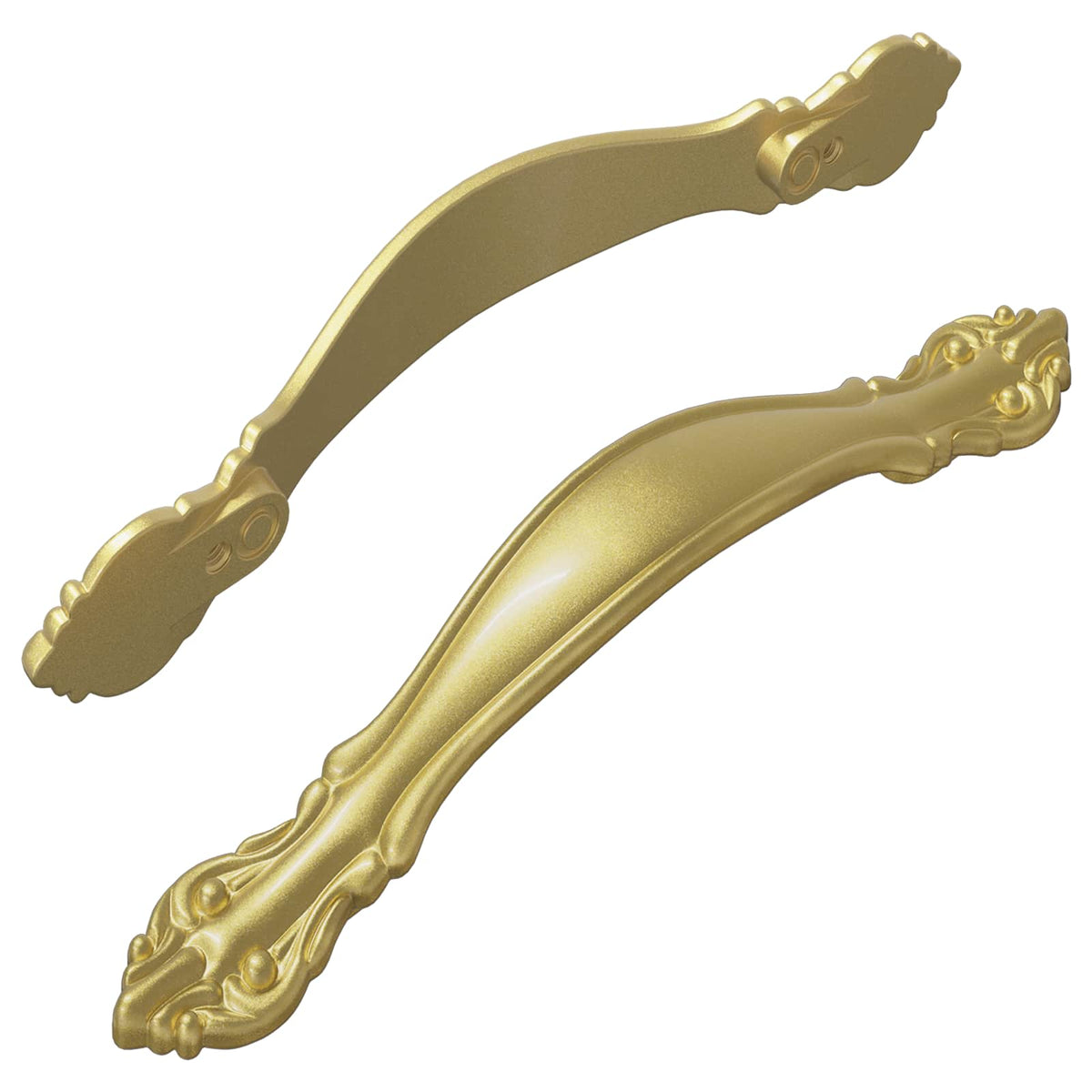 Håndtag 2 stk. Guld 143 x 19,2 x 20 mm Zinklegering