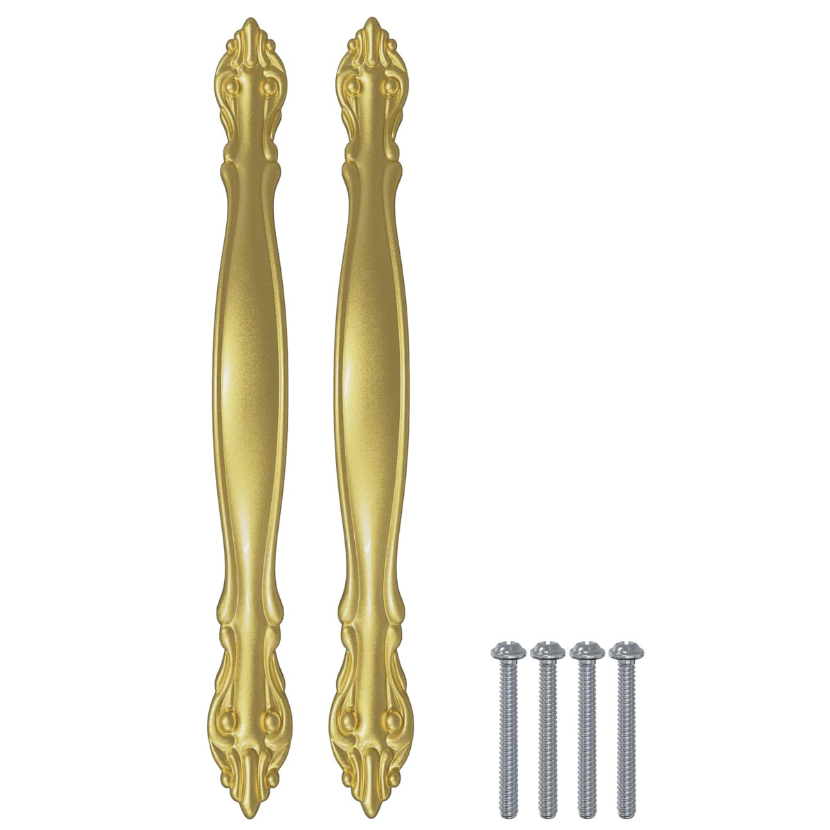 Håndtag 2 stk. Guld 143 x 19,2 x 20 mm Zinklegering