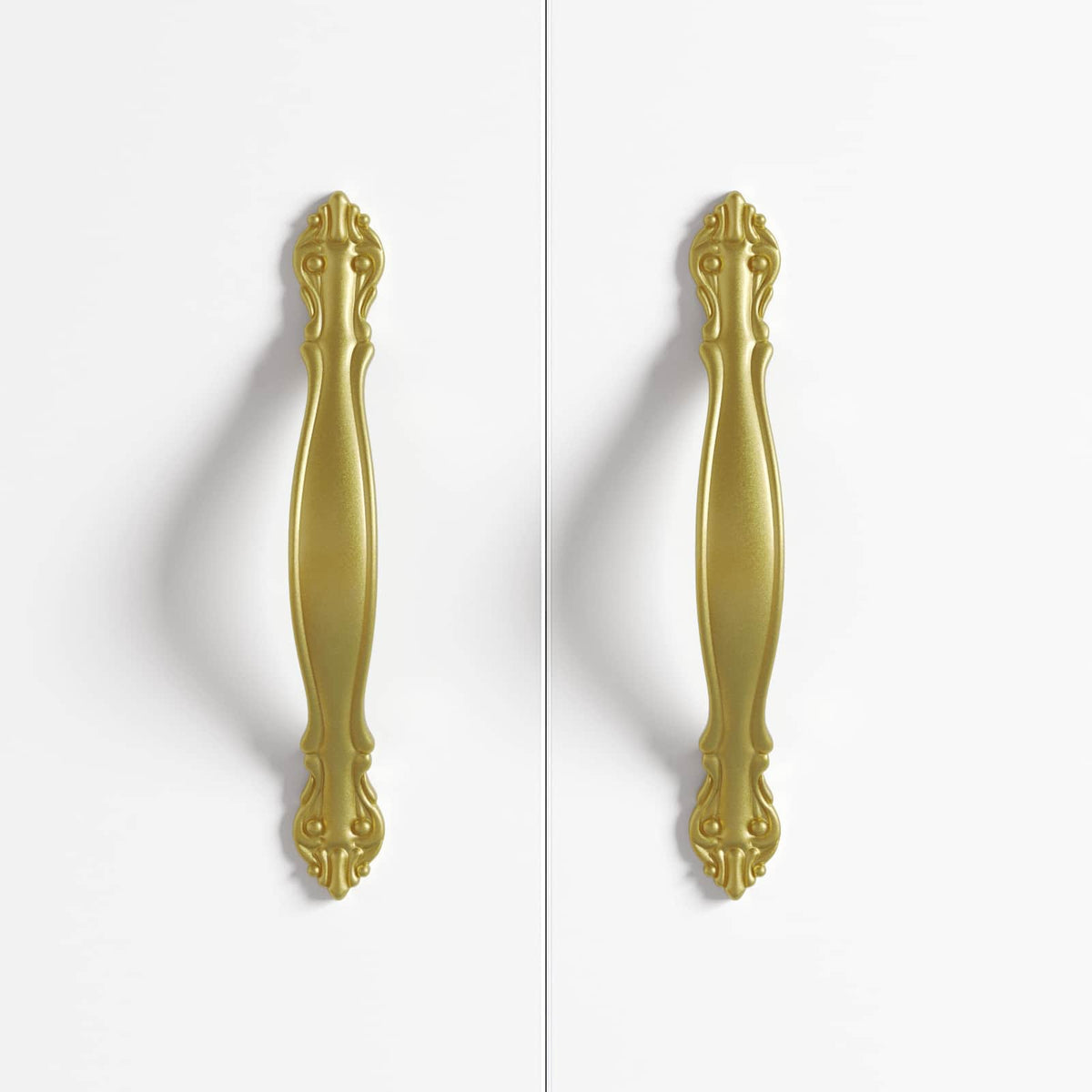 Håndtag 12 stk. Guld 143 x 19,2 x 20 mm Zinklegering