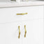 Håndtag 12 stk. Guld 143 x 19,2 x 20 mm Zinklegering