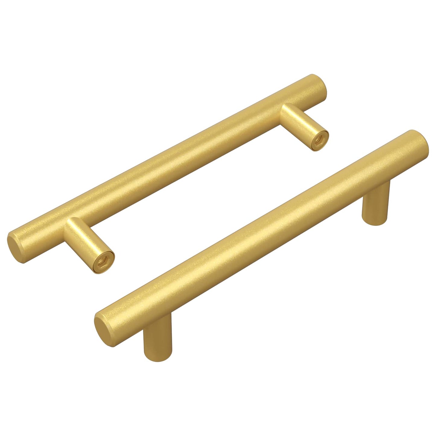 Skab Håndtag 2 stk. Guld 150 mm Rustfrit stål