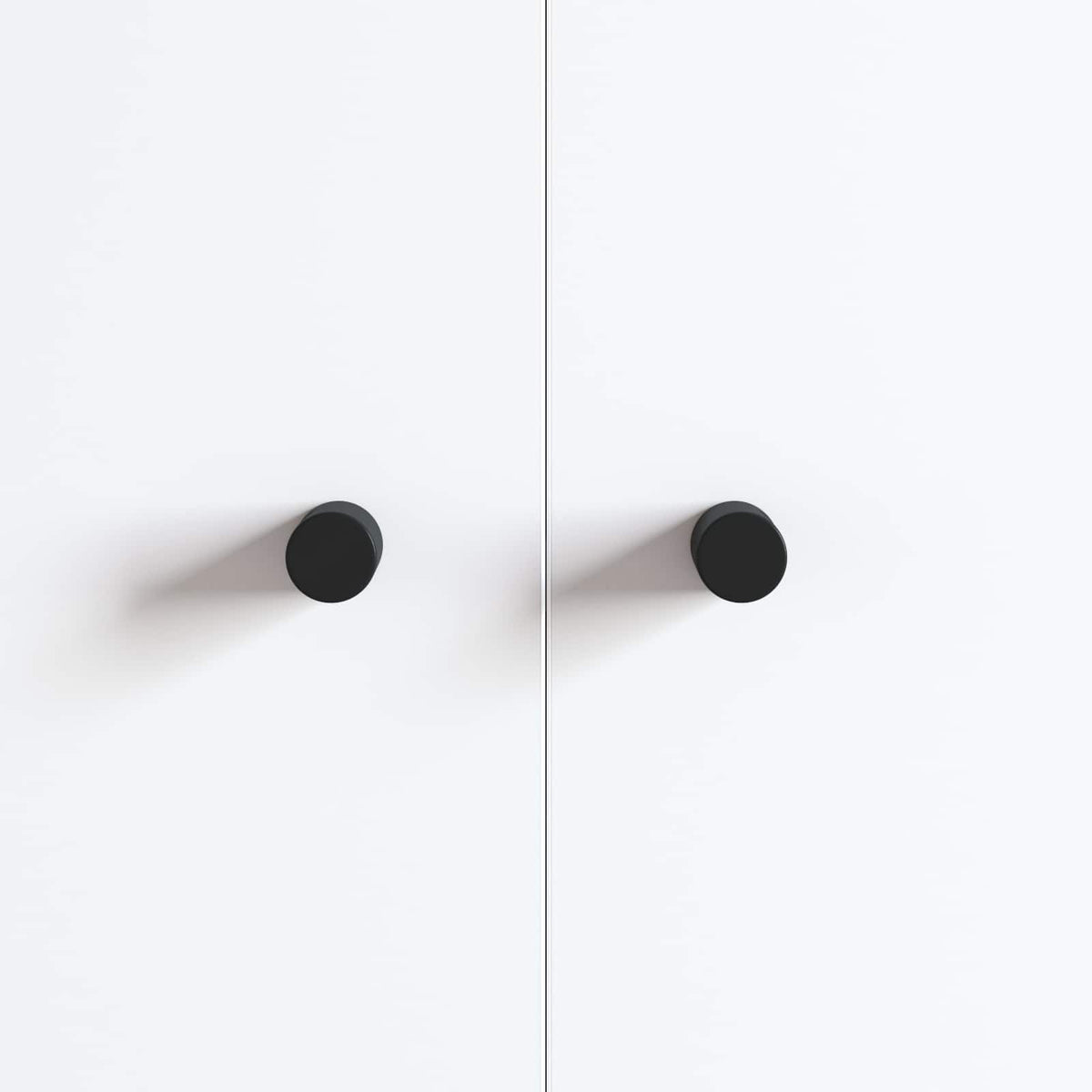 Kabinet Knob 1011 stk. Sort Jern
