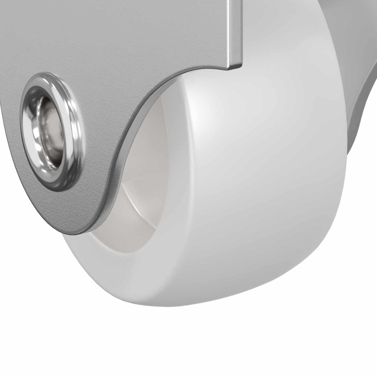 Hjul 2 stk. Hvid 42 x 11,5 x 29 mm Jern
