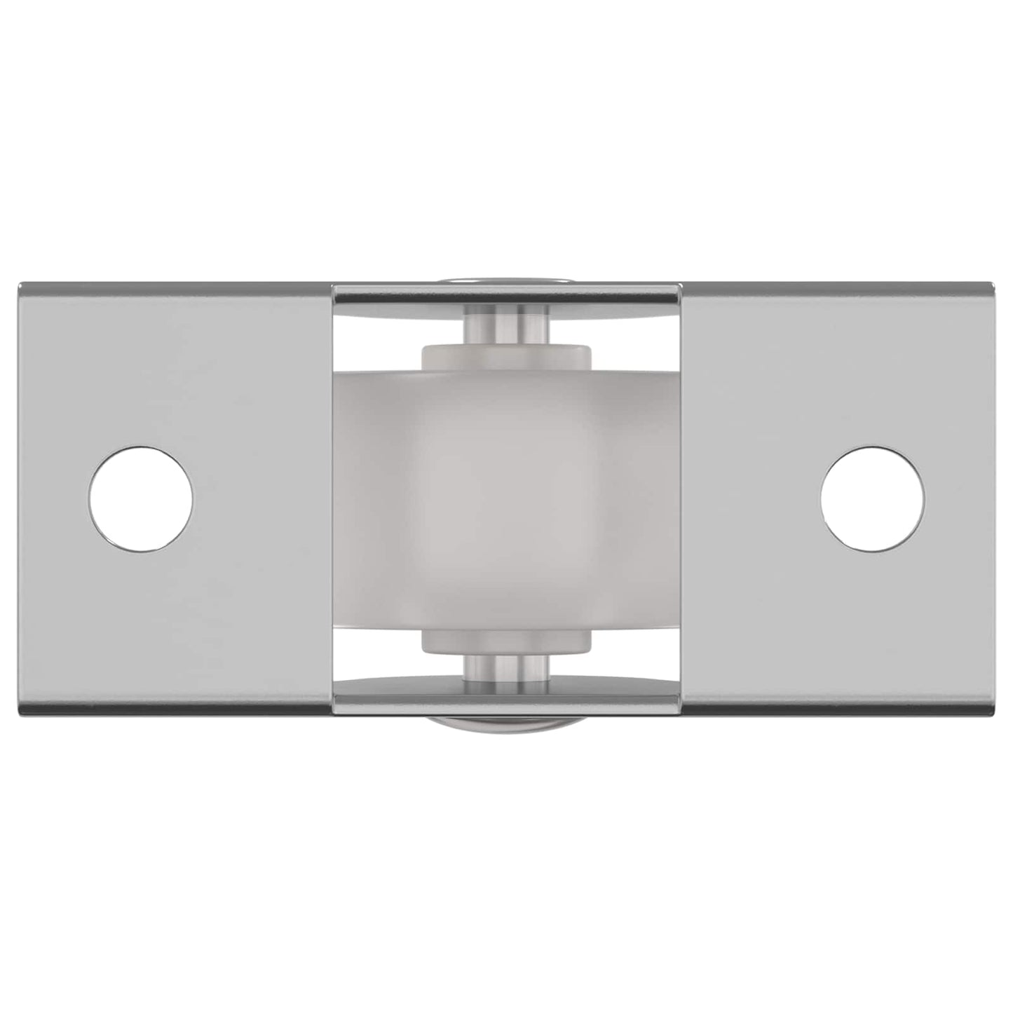 Hjul 2 stk. Hvid 42 x 11,5 x 29 mm Jern