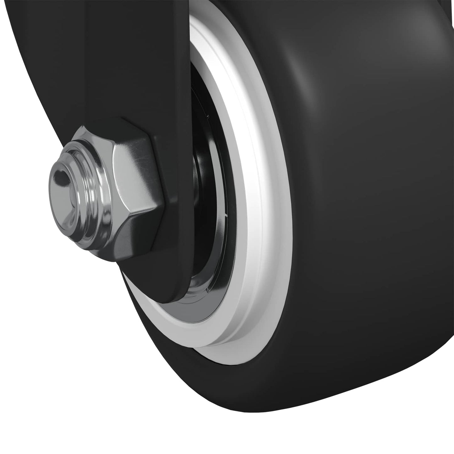 Svinghjul 12 stk. Sort 40,4 x 40,4 x 19,7 mm Jern og nylon