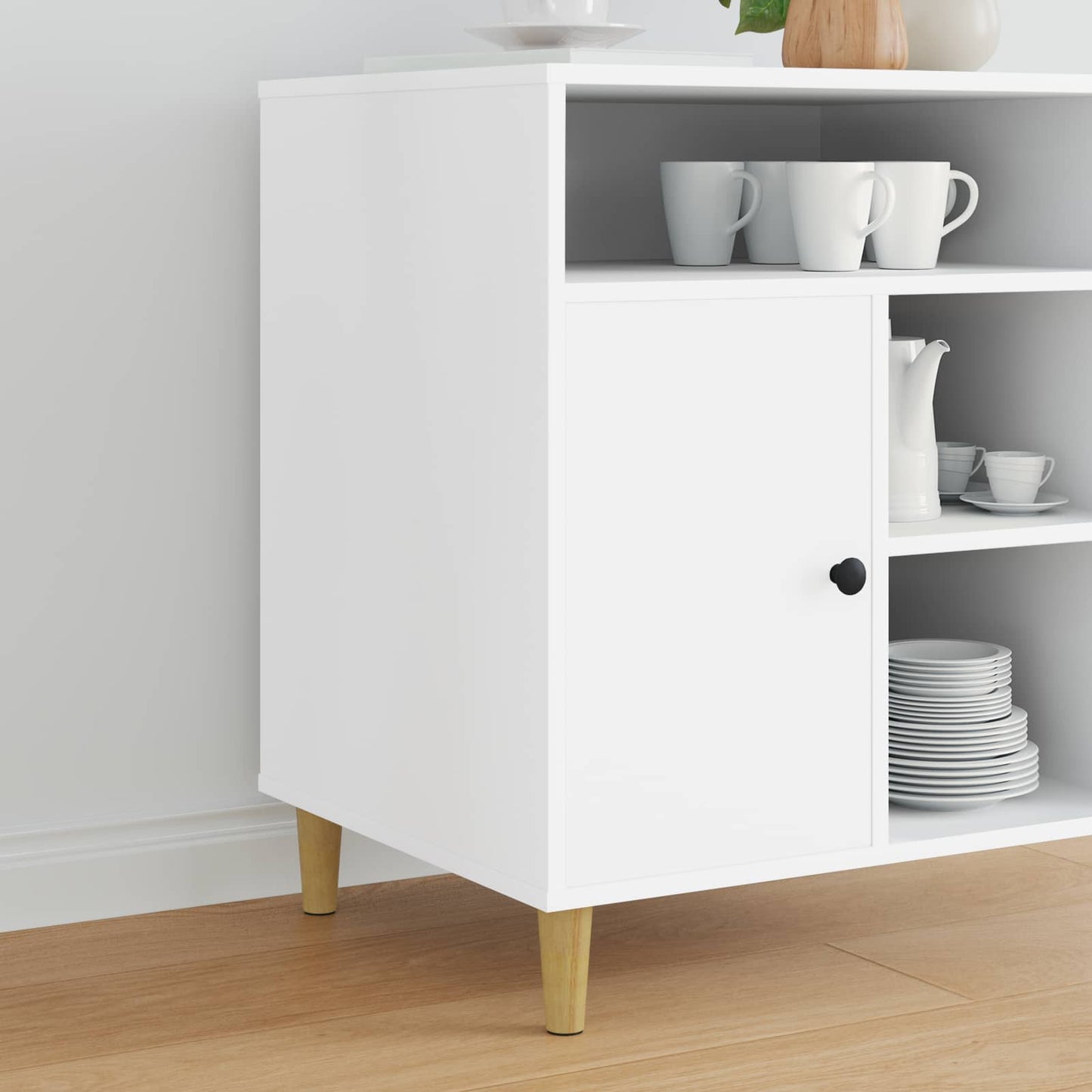 Møbelben 2 stk. Brun Ø 44 x 100 mm Massiv Eucalyptus Træ
