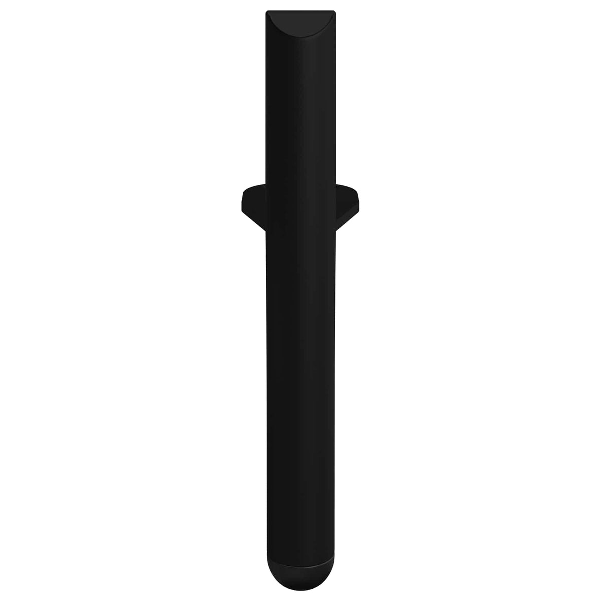 Møbelben 12 stk. Sort 66 x 36 x 160 mm Jern