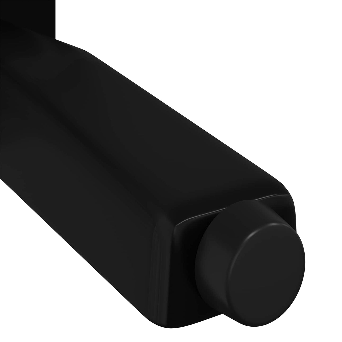 Stående Fødder 2 stk. Sort 40 x 40 x 100 mm Jern