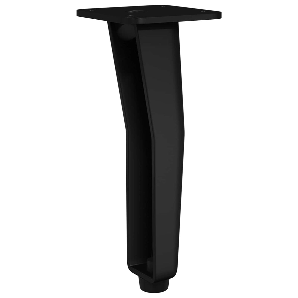 Stående Fødder 12 stk. Sort 40 x 40 x 100 mm Jern