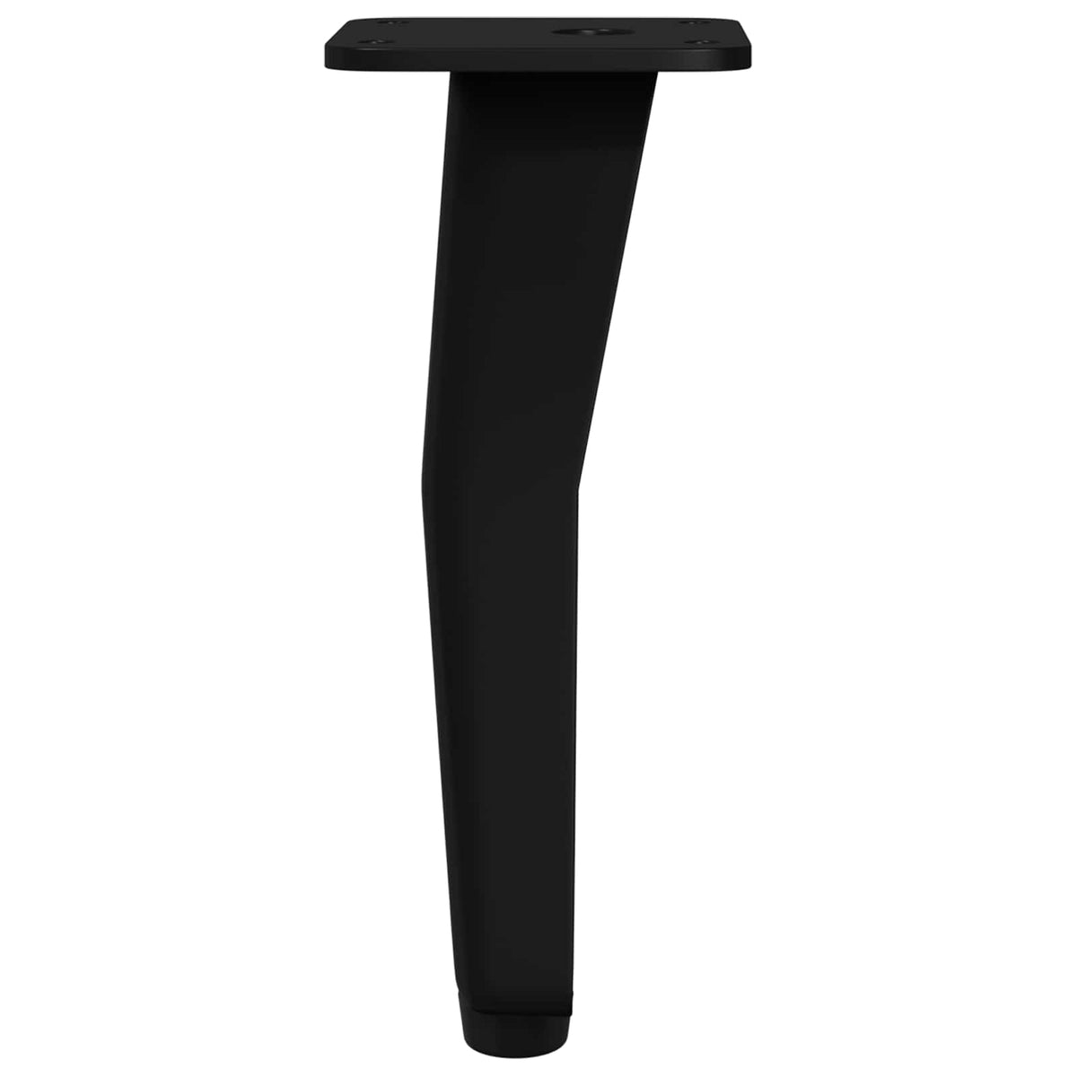 Stående Fødder 12 stk. Sort 40 x 40 x 100 mm Jern