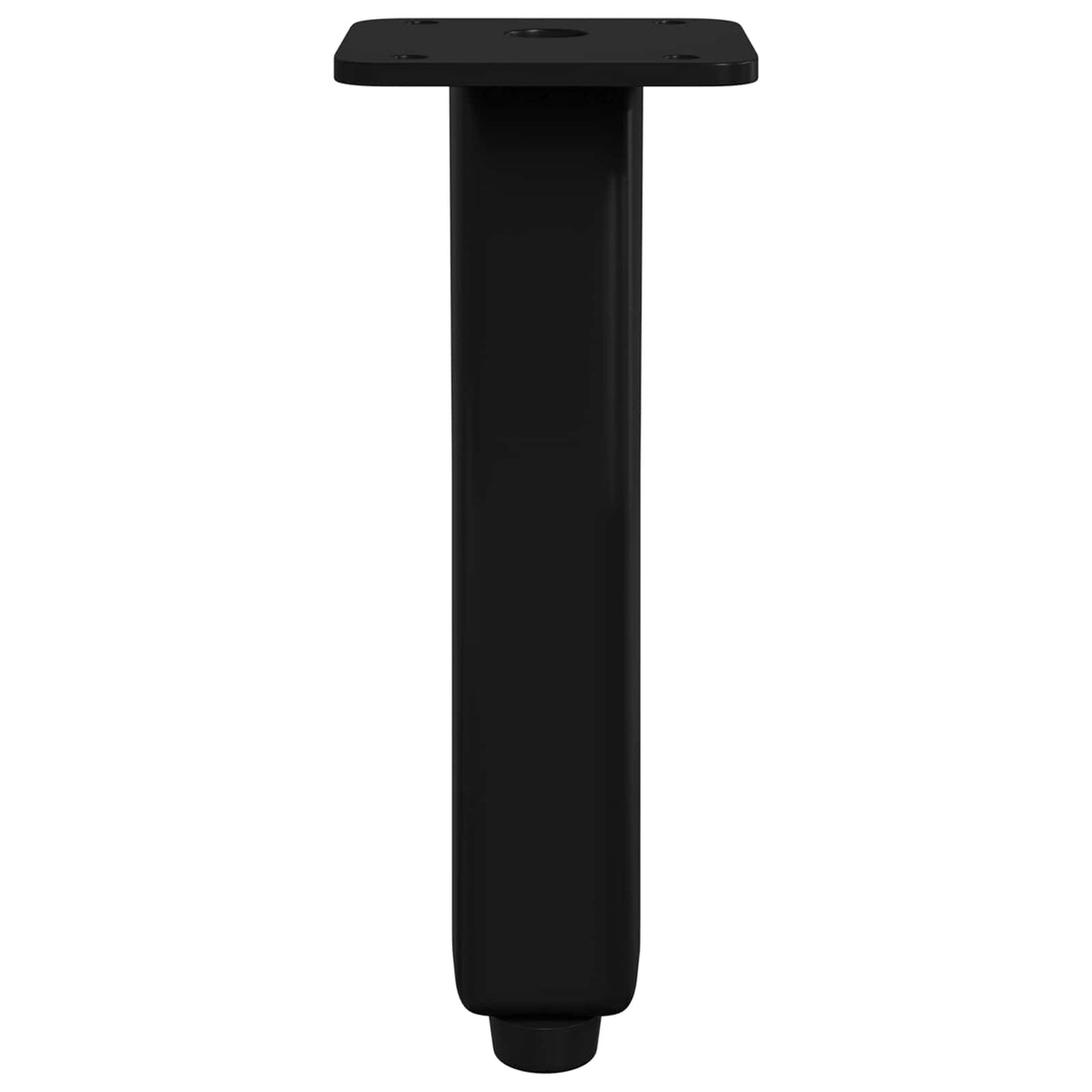 Stående Fødder 12 stk. Sort 40 x 40 x 100 mm Jern