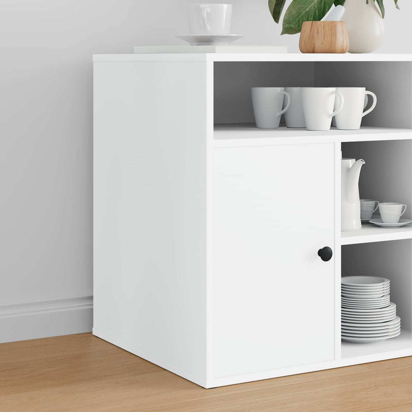 Møbelben puder 2 stk. Sort Ø 30 x 2 mm EVA